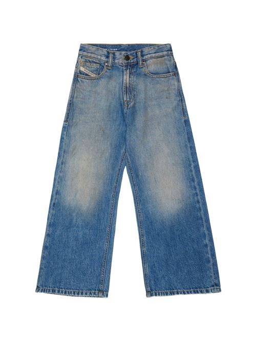 Jeans bambina Diesel denim blu used DIESEL KIDS | J02322KXBS0K01